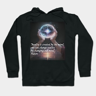 Plato's sphere of mind: how we shape reality with our thoughts Hoodie